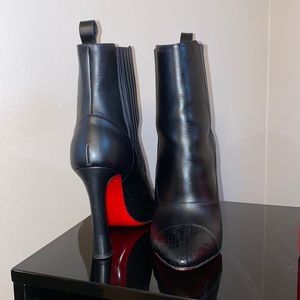Christian Louboutin Red Bottom heeled boots